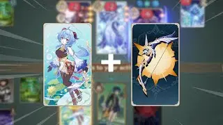 Ganyu and Amos But In Genshin TCG