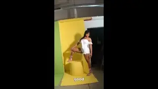 Spring fashion look from a photoshoot  with fashion model August