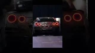 Crazy GT-R Flames 😱