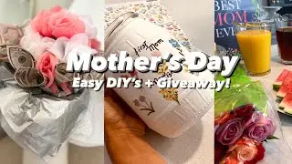 MOTHER'S DAY EASY DIY'S || BRUNCH SURPRISE & A GIVEAWAY ANNOUNCEMENT!