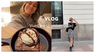 VLOG: vuelta a la universidad, piso con amigas y planes improvisados| Carlota Grande♡