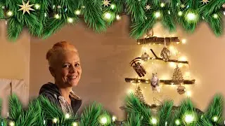 Espalier Driftwood Christmas Tree (VLOGMAS 05)