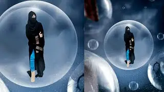 Picsart manipulation bubble concept|Picsart editing tutorial|Manipulation editing tutorial|SK EDIT