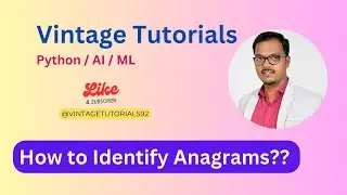 Check if two strings are anagrams??(Python)