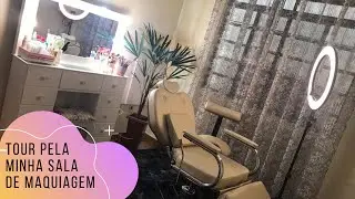 Tour pela minha sala de Maquiagem 😍