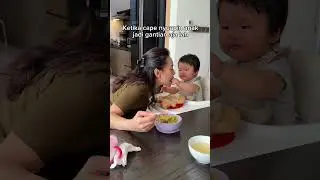 Yang penting abis 😆 #baby #mpasi #babympasi #funny #youtubeshorts #ldp #momlife