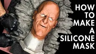 How to Make a Silicone Mask Part 1: Epoxy & Fiberglass Molding - PREVIEW