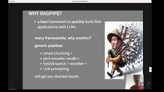 Ragpipe Introduction: A new lean framework for building RAG applications