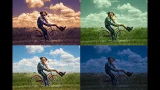Faire un "Cinematic look" sur vos photos rapidement avec photoshop 2021. C Facile !