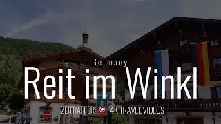 Reit im Winkl URLAUB Travel Walk in Bavarian Alps (ENG RUS subtitles)