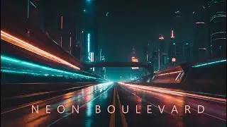ＮＥＯＮ　ＢＯＵＬＥＶＡＲＤ　ＮＯＳＴＡＬＧＩＡ  [Cyberpunk music - Blade Runner Ambience - Chill Ambient]