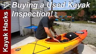 Buying a Used Kayak Tips - Recreational Kayak Inspection