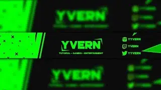 Silpherr Youtube Banner Speed Art | Photoshop