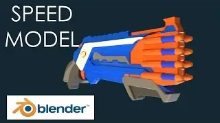 Nerf Gun Speed Model (no audio)