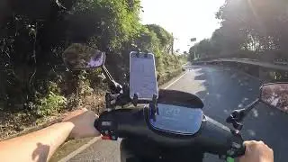 终于出太阳了，骑E125出来转转