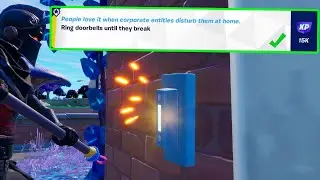 How to EASILY Ring doorbells until they break | Fortnite No Sweat Summer Challenge Guide