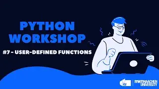 AV Python Workshop #7 - User-Defined Functions