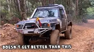 SKETCHY River Crossing In The Vic High Country | EPIC Kings Birthday weekend Trip