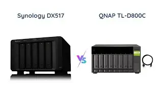 Synology DX517 vs QNAP TL-D800C - Which Storage Expansion is Better?