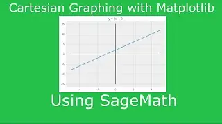 Matplotlib Cartesian Graphing with SageMath Tutorial