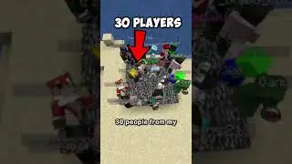 doing what Dream is scared to do (Minecraft Speedrunner vs 30 Hunters)