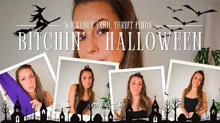 Halloween Thrift Haul | Witchy Finds & Unique Accessories to Embrace the Halloween Vibe | Wiccan