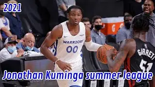 Jonathan Kuminga full 2021 Nba Summer League Highlights