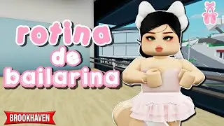 ROTINA DE UMA BAILARINA ! + CAMPEONATO  | Brookhaven Roblox | AliceMinePlay