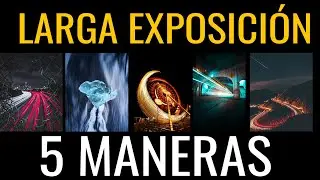 5 maneras para realizar fotos de LARGA EXPOSICIÓN (con y sin filtros ND)