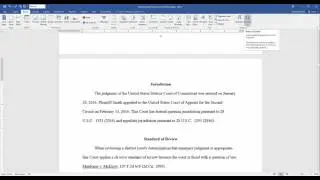 Inserting Symbols into a Document in Word 2016 for PC