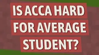 Is ACCA hard for average student?