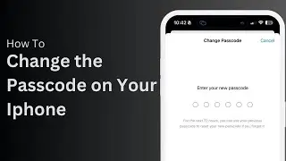 How to change the passcode on your iPhone! (2024)