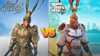 Black Myth: Wukong vs GTA 5 Wukong | Powers COMPARISON