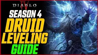 Best Druid Leveling Build (1-50) // Diablo 4 Season 4 Druid Guide