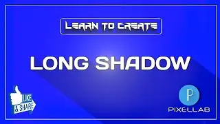 long shadow creation in Pixellab ||Long Shadow || #Pixellab #LongShadow #DropShadow #SukhdevSinghRaj