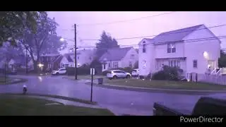 Thunderstorm over NJ 5/29/2024 #asmr #asmrsounds #asmrvideo #thunder #thunderstorm #lightning