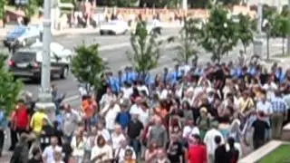 Акцыя «Рэвалюцыя праз сацыяльную сетку». Шэсце