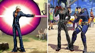Evolution of  'K' Chain Drive Move In KOF Series [1999 - 2022]