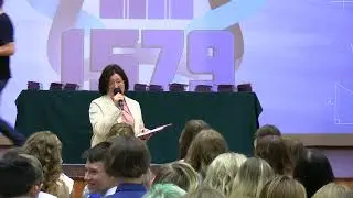 Школа № 1579. Вручение аттестатов, 9-е классы. Сабурово. 28.06.2023.