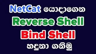 understanding reverse shell and bind shell using netcat in sinhala