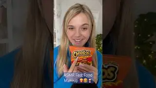 ASMR Fast Food Makeup 🍔🍟🥤
