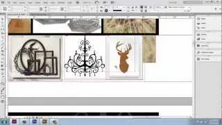 Adobe InDesign CS6 - Interior Design Portfolio - Part 9 - Illustrator-Image Trace - Brooke Godfrey