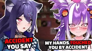 Michi can't keep her HANDS of Numi!