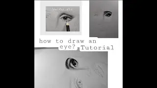 how to draw realistic eye || step by step ✍️