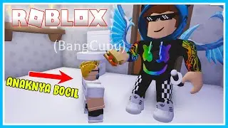 BANG CUPU JADI ANAKNYA MIKOCIL DI ROBLOX?! BIKIN NGAKAK