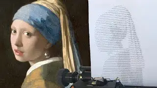 My typewriter computer makes works of art