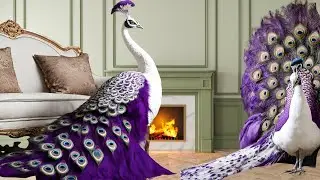 The Majestic Beauty Of Peacock and Peahens
