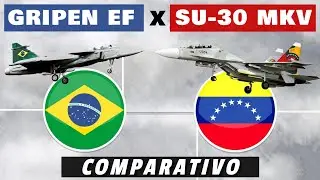 F-39 GRIPEN E/F (Brasil) X SU-30 (Venezuela): Um SUPER comparativo técnico/numérico