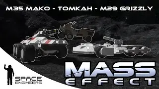 Space Engineers - M35 Mako / M29 Grizzly / Tomkah