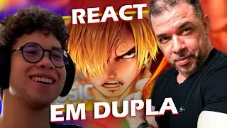 REACT EM DUPLA - All Blue | Sanji (One Piece) | Enygma (INCRÍVEL)